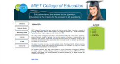 Desktop Screenshot of mietce.com